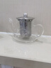 一品工坊 耐高溫加厚玻璃茶壺過濾耐熱泡茶壺花茶壺家用茶具茶杯套裝 引泉壺 380ml 曬單實(shí)拍圖