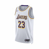 耐克（NIKE）官方洛杉磯湖人隊(duì)NBA勒布朗·詹姆斯男子速干夏季透氣網(wǎng)眼球衣 DN2081-103 L 曬單實(shí)拍圖