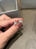 薇薇安·威斯特伍德西太后 mini土星耳釘  NANO SOLITAIRE 單鉆耳環(huán) 男女情侶同款 銀色 曬單實(shí)拍圖