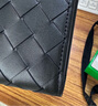 BOTTEGA VENETA[禮物]葆蝶家男士雙折錢包bv錢包卡包 黑色 均碼 曬單實(shí)拍圖