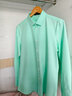杉杉【高彈匹馬棉DP免燙】襯衫男長(cháng)袖春季休閑商務(wù)輕奢高端襯衣 薄荷綠 40 曬單實(shí)拍圖