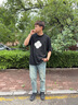 馬克華菲復古錐形牛仔褲男2025新款秋季男士褲子寬松潮牌百搭九分褲子男 曬單實(shí)拍圖