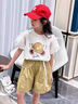 G.DUCKKIDS女童套裝夏季洋氣女大童短袖裙褲兩件套女孩2025新款網(wǎng)紅兒童夏裝 綠色套裝 130 cm 建議年齡7-8歲 曬單實(shí)拍圖