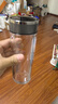 希諾塑料杯大容量便攜水杯夏日戶外耐摔飲水杯男士運動隨手杯XN8088 【塑料款】XN8089殿堂銀-400ml 曬單實拍圖