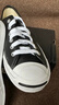 匡威（Converse）官方 Jack Purcell開口笑男女牛皮革板鞋黑色164224C 164224C 42.5 曬單實拍圖