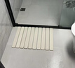 dehub浴室門(mén)口硅藻泥吸水墊地墊衛生間防滑墊廁所速干可折疊硅藻土腳墊 大號39*60cm-贈防滑墊+打磨砂紙 39cm*60cm 1件數 曬單實(shí)拍圖