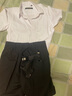 羅蒙男童禮服夏季兒童畢業(yè)演出服幼兒園背帶褲花童 黑色套裝 130 曬單實拍圖