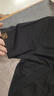 與狼共舞 【7A抗菌2A防螨】涼感夏季猛虎刺繡男短袖T恤 001黑色 L(175)  曬單實拍圖