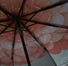 蕉下（beneunder）防紫外線遮陽傘三折雙層黑膠晴雨傘防曬傘BM664花椿 曬單實拍圖