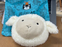 Jellycat小羊包包動物毛絨玩偶斜挎包腰包娃娃安撫公仔生日七夕情人節(jié)禮物 米色 高19 X 寬19CM 曬單實拍圖