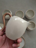 江南秋影高檔汝窯功夫茶具套裝整套退休節(jié)日禮物商務(wù)禮品搬家送領(lǐng)導(dǎo)長(zhǎng)輩 米黃汝窯蓋碗套裝 1件 曬單實(shí)拍圖