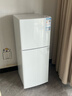 志高（CHIGO）志高家用節能冰箱中型雙門(mén)冰箱出租屋冷藏冷凍環(huán)保迷你冰箱辦公室公寓租房宿舍低噪電冰箱 S198 奶白鏡面特賣(mài)款【一級能效】 曬單實(shí)拍圖