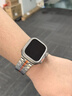 SZ LLQLTD適用Apple/蘋果手表watch s10全包防水保護殼Ultra2手表套Series44/45mm防磕碰s9/8/7/6/5鋼化膜 鋼鐵俠【鈦間橙 金屬合金鋼帶】 適用：iwatc 曬單實拍圖