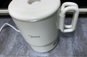 美的（Midea）迷你便攜式燒水杯折疊電熱水壺小容量恒溫壺316L不銹鋼旅行出差自動(dòng)斷電學(xué)生泡面杯MK-SH07S105 曬單實(shí)拍圖