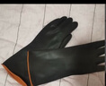 安美尚 (ams) 工業(yè)耐酸堿橡膠手套 5雙/包 加長(zhǎng)加厚防油防化耐腐蝕防護(hù)加厚雙層膠 A539 曬單實(shí)拍圖