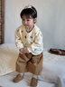 新生嬰兒外套秋冬季寶寶外出秋裝搖粒絨上衣幼兒一歲加絨保暖開衫 【雙面暖絨】粉兔子 66 曬單實拍圖