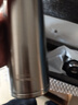 JRINKTEEA品牌一鍵開蓋雙層玻璃杯茶水分離泡茶杯男女車載喝茶杯分離式茶杯 akiu鋼色雙杯（共用杯蓋）350ml 曬單實(shí)拍圖