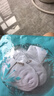 智友伴兒童襪子春秋寶寶棉襪女童夏季純色短襪小孩學(xué)生白色船襪 Z7515 曬單實(shí)拍圖