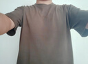班尼路（Baleno）短袖260G重磅純棉基礎(chǔ)款t恤男圓領(lǐng)短袖舒適百搭寬松美式潮牌半袖 【純棉】-霧霾藍(lán)#純色 L 曬單實拍圖