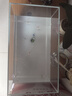 坤寧王金晶超白玻璃魚缸桌面造景小魚缸家用客廳裸缸一體缸35*20*22cm 曬單實拍圖