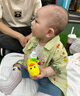 G.DUCKKIDS童裝男童夏裝套裝兒童服裝一歲寶寶衣服小童夏季新款短袖襯衫褲子 綠色 90尺碼1~2歲【 80-90cm】 曬單實(shí)拍圖