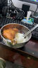克洛迪雅 家用304不銹鋼碗筷勺套裝筷子勺子吃飯碗食堂學(xué)生工廠餐具飯碗湯碗面碗 304鋼 16cm碗筷勺一套 曬單實(shí)拍圖