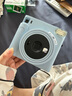 富士（FUJIFILM）instax SQUARE SQ1/SQ40 立拍立得 方形構圖 方形相紙 SQ1 冰川藍 官方標配 套餐二（官方標配+20張相紙） 曬單實(shí)拍圖
