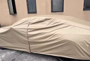 金雨保汽車車衣車罩加厚牛津布防曬防雨隔熱保護(hù)罩遮陽防塵全罩通用四季 香檳金【420D加絨真牛津布】+收納袋 有耳式/無耳式車衣（均可定制）默認(rèn)發(fā)有耳式 曬單實(shí)拍圖