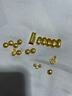 領(lǐng)豐金黃金豆豆AU9999足金實(shí)心真金豆子收藏節(jié)日禮物送女友節(jié)日小金豆 金豆5g/顆 曬單實(shí)拍圖