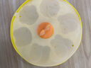 COOKSS寶寶輔食蒸糕模具嬰兒食品級硅膠盒貓爪耐高溫烘焙可蒸煮磨具黃 曬單實拍圖