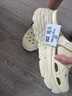 斯凱奇（SKECHERS）七夕禮物洞洞鞋女士夏季泡泡鞋外穿包頭透氣軟底涼拖鞋輕便沙灘鞋 曬單實(shí)拍圖