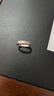 中國黃金（CHINA GOLD）S銀浪漫星河情侶戒指對戒男女新輕奢七夕情人節(jié)禮物送女朋友老婆 情侶款*浪漫星河對戒-s925 曬單實拍圖