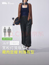 蕉下（beneunder）防曬燈籠褲闊腿冰絲束腳九分褲女士休閑透氣AL20924 曬單實(shí)拍圖