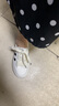 ZUOSAISI品牌小白鞋女牛皮平底休閑鞋女2025春夏季新品女鞋時尚百搭板鞋女 米黑 36 曬單實拍圖