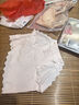 貓人4條女士?jī)?nèi)褲女純棉嬰兒棉10a桑蠶絲底襠高彈大碼中腰舒適透氣L 曬單實(shí)拍圖
