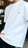 LI-NING KIDS李寧兒童t恤速干男女童大童2025夏季新款涼感冰絲半袖青少年短袖 標(biāo)準(zhǔn)白 （涼感科技--冰絲速干） 170 曬單實(shí)拍圖