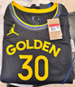 耐克NBA官方Statement斯蒂芬庫里成人男籃球服無(wú)袖運動(dòng)速干球衣 勇士-庫里球衣 M 曬單實(shí)拍圖