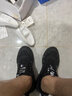 羅賓賜品牌輕奢男鞋新款透氣運(yùn)動(dòng)鞋男休閑百搭老爹鞋子男士跑步旅游鞋 黑色【皮面】-高端男鞋 44 曬單實(shí)拍圖