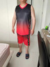 健步龍籃球服套裝男定制籃球衣球服球衣學(xué)生籃球訓練服比賽隊服運動(dòng)套裝 SOB-207黑色【默認光板】 2XL碼（170-175CM 120-140斤） 曬單實(shí)拍圖