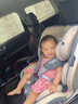 貝倍適（BAYBETSS）兒童安全座椅汽車用0-4-12歲寶寶360度旋轉(zhuǎn)嬰兒車載坐椅ISOFIX 米灰色【遮陽(yáng)棚+上拉帶+側(cè)保護(hù)】 曬單實(shí)拍圖