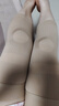 久則 醫(yī)用靜脈曲張彈力襪治療型二級壓力襪護膝大腿腳踝防血栓水腫薄 【護膝款】膚色(一雙) 2XL 曬單實拍圖