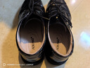奧康男童皮鞋軟底防滑春秋新款演出黑色男孩英倫風(fēng)學(xué)生兒童鞋大童單鞋 曬單實(shí)拍圖