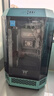 Thermaltake（Tt）The Tower 300 海景房機箱 電腦主機（Matx主板/支持420水冷/4090顯卡/水平橫躺） 松石綠 曬單實(shí)拍圖