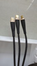 圖拉斯充電線三合一【熱銷20W+丨編織耐用】數(shù)據(jù)線快充iphone16promax多功能一拖三車載17適用華為type-c 【幻夜黑】1.18米丨USB接口低溫快充 【2025旗艦最新品】 曬單實(shí)拍圖