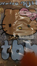 野獸派家居（tbh）三麗鷗Hello Kitty天絲棉家居服套裝可外穿睡衣 長(zhǎng)款 牛仔豹紋 S 曬單實(shí)拍圖