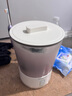拜飛洗衣杯洗內(nèi)衣洗襪子神器內(nèi)衣內(nèi)褲洗衣機嬰兒迷你洗衣機小型宿舍便攜式清洗機充電式洗衣杯 單筒山茶白 曬單實拍圖