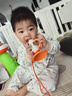 翎喏英國小喇叭兒童玩具0一1歲寶寶吹吹樂(lè )口琴哨子嬰幼兒專(zhuān)用3可 熱賣(mài)推薦 超值兩只裝【橙色+青色】（送掛繩） 曬單實(shí)拍圖