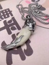 傾愛990足銀項鏈男士霸氣狼牙時尚吊墜鎖骨鏈生日禮物送男生轉運百搭 曬單實拍圖
