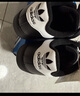 阿迪達(dá)斯 （adidas）三葉草貝殼頭運(yùn)動(dòng)青少年男女板鞋JH9977黑色36碼 曬單實(shí)拍圖