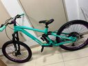旗美特老王自行車犀牛軟尾山地車Enduro自行車氣壓前叉彈簧后膽12速桶軸 比安奇 12速 26寸適合身高155cm-170cm 曬單實(shí)拍圖